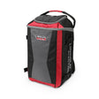 Lincoln Welder 2-in-1 Large Dufflepack K4799-1, black and red, offers spacious storage for welding tools and accessories.