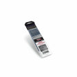 Lincoln WX Multi-Oxide Premium Tungsten Electrodes 1/8"x7" KP4723-18 in clear case, welding tools with labeled packaging.