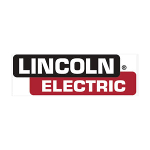 The Lincoln Electric logo on the Lincoln X-Tractor Mini (120/1/60) K3972-3 features LINCOLN in bold white on black above ELECTRIC in white on red, both with rounded corners, set against a white background.