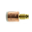 MK Products 1/4" Tip Extender - 621-0017. This specialized welding accessory extends the reach of contact tips by 1/4 inch, enhancing accessibility and visibility in tight welding spaces. Designed for durability and compatibility with various MK Products welding guns, it improves welding efficiency and quality in challenging positions and confined areas.

