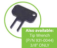 professional-grade maintenance tool - 931-0044 designed for contact tip service. features 3/8-inch compatibility and durable construction. ensures proper torque application during maintenance procedures.

