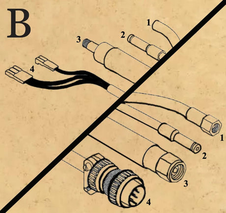 Professional-grade 25-foot power cable assembly designed for Ultraflex systems, featuring durable construction and reliable power transmission for consistent performance in demanding welding applications.

