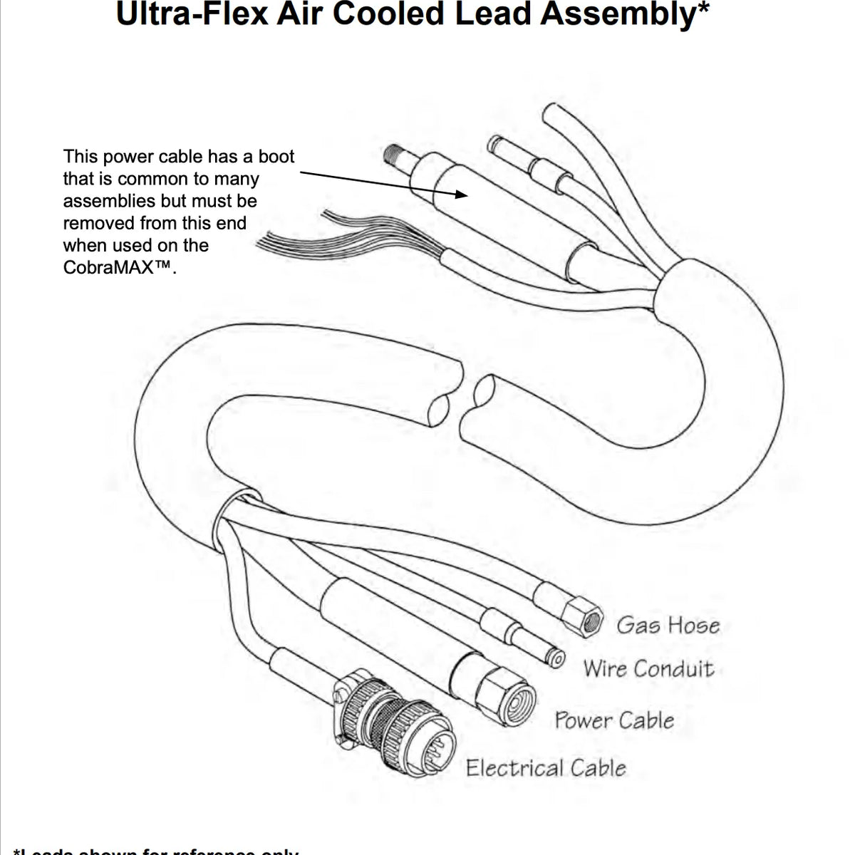 Mk Products Assembly Cable Power Ultraflex 35 Ft - 001-3812 ...