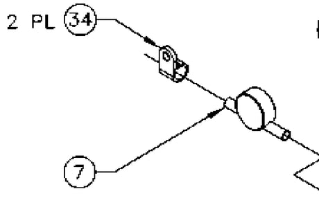 Professional-grade flow indicator assembly designed for Cobra cooling systems, featuring reliable visual feedback and durable construction, ensures consistent coolant flow monitoring in demanding welding environments.

