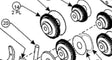 Professional-grade 45-tooth spur gear assembly designed for 5002 welding systems, featuring reliable power transmission properties and durable construction, ensures consistent mechanical operation in demanding welding environments.

