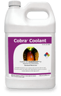 Mk Products Cobra Coolant 5-gal pail with cobra logo, SnakeVenom, top industrial welding equipment cooling fluid, hazard warnings.