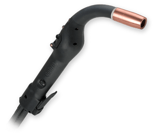 MK Products Cobra SX 15ft Air Cooled Welding Gun 325-815, black and copper, MK-compatible welding tool for professionals.