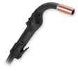 MK Products Cobra SX 35ft Air Cooled welding gun (325-835) with black handle, copper tip, and curved nozzle—welding tool for pros.