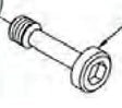 Professional-grade idler adjusting screw designed for Python and MAX systems, featuring precise adjustment capability and durable construction, ensures reliable tension control in demanding welding environments.

