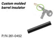 professional-grade barrel insulator - 261-0452 designed for 7-inch Sidewinder systems. features custom molded construction and reliable insulation. ensures proper electrical isolation and thermal protection in demanding welding applications.

