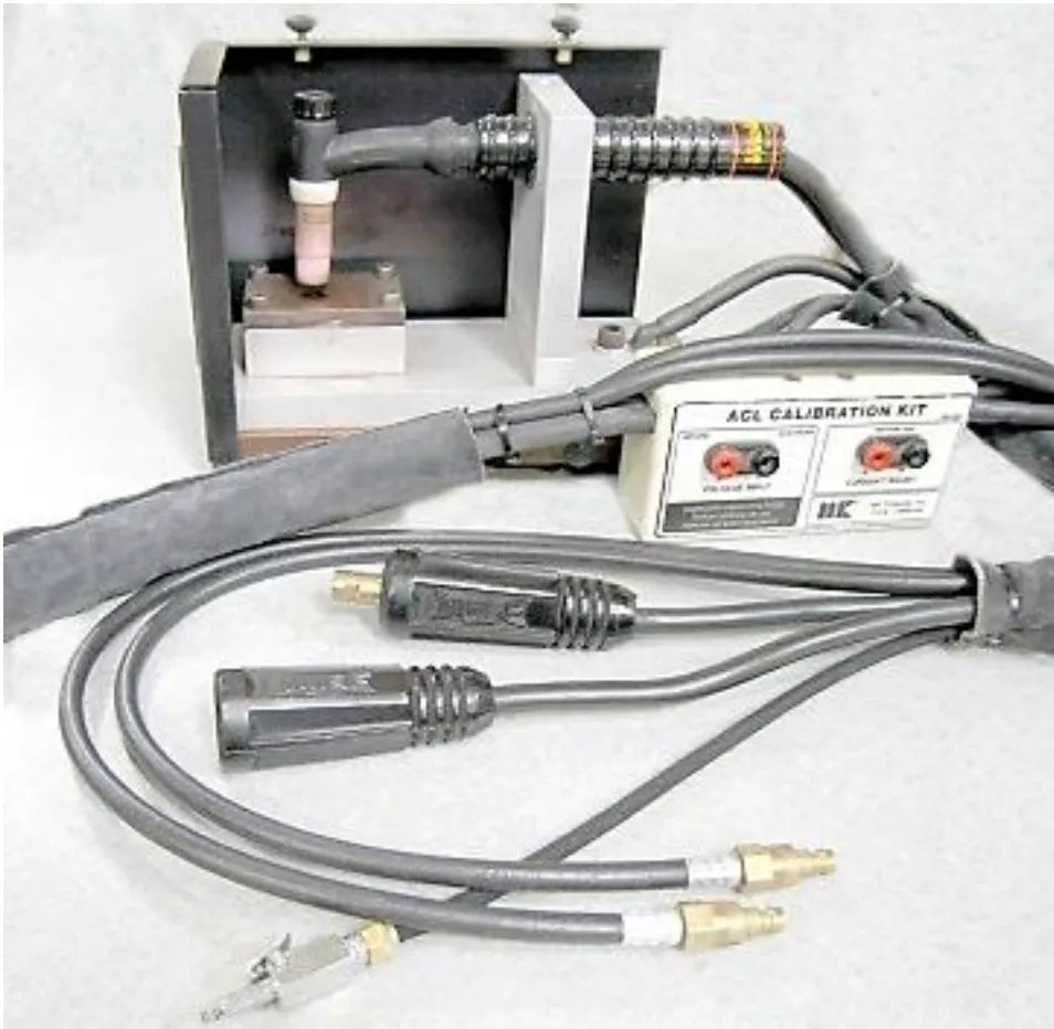 Professional-grade calibration kit designed for 200AMP systems, featuring precise measurement capabilities and reliable components, ensures accurate calibration in demanding welding environments.

