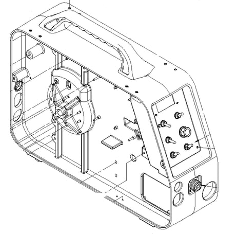 Professional-grade wire feeder mold housing designed for MK connections, featuring precision engineering and durable construction, ensures reliable wire feeding in demanding welding environments.

