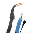 Mk Products 291-815 Push-Pull Gun, Miller compatible, 15ft, air-cooled, 225A, for aluminum welding—torch handles close-up.