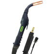 MK Products Python X 14 Pin Air Cooled Digital Push Pull Welding Gun 225 Amp, 25 ft, with black handle, nozzle, and cable.