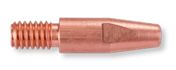 MK Products Tip 3/8 x .045ID Spray Arc, 25-pack (621-0157-25), features a threaded end and smooth, tapered tip for MIG torches, compatible with .045 contact tips.