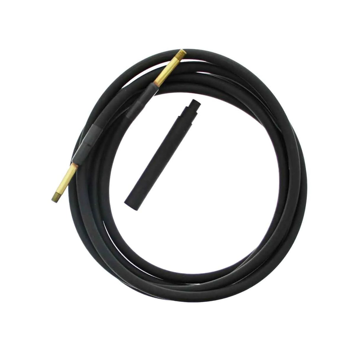 professional-grade 50-foot water-cooled welding power cable designed for optimal power delivery and cooling performance. features quick-connect compatibility and heavy-duty construction for reliable operation with multiple manufacturer platforms. ensures consistent cooling and power transmission for demanding welding applications.

