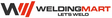 The WeldingMart logo—a bold black “W” with red stripes, plus “WELDINGMART” and “LET’S WELD”—is perfect for those seeking the Lincoln Weld Cable Tweco Male & Open End (2/0, 350A, 10 ft) K2483-2.